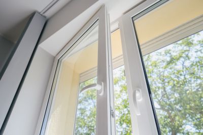Casement Windows with Opened Frames